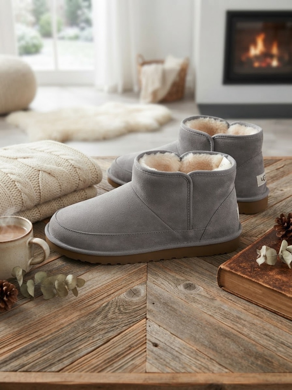 Classic Mini Bootie lined Slipper -